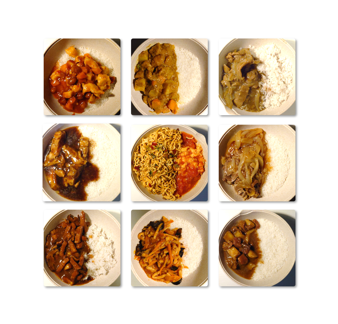 谷言系列的料理包,都挺好吃的