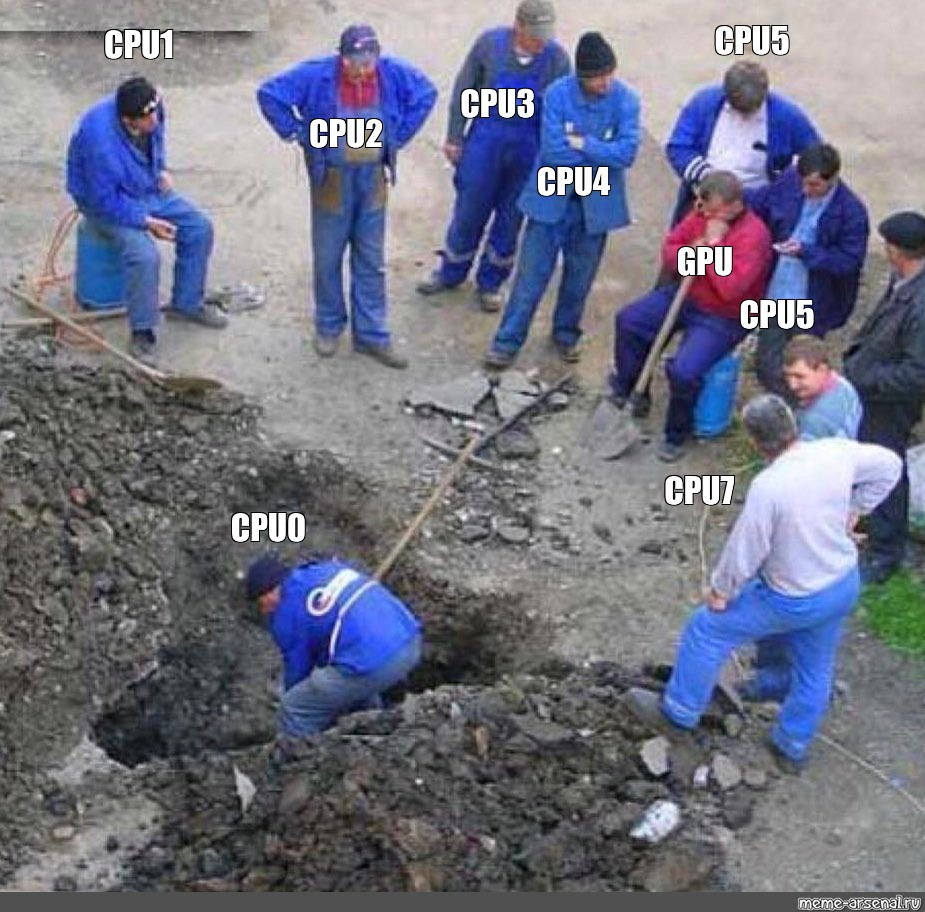 不,我不是画面当中的 CPU0